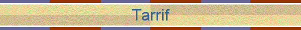 Tarrif